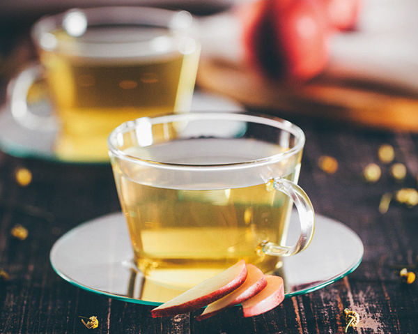 Heřmánkovo čaj s broskvovým nádechem