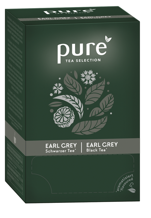 Obrázek Sáčkový čaj PURE Tea Selection Earl Grey, 25 ks