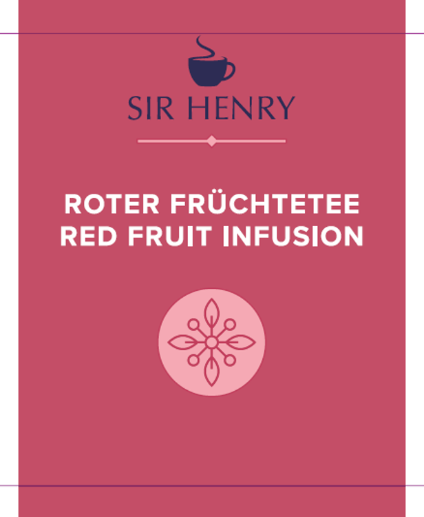 Sir Henry cerveny ovocny caj
